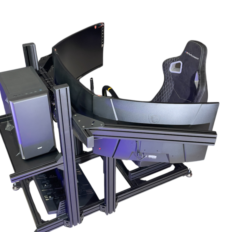 Racing Simulator Aluminum Frame Cockpit